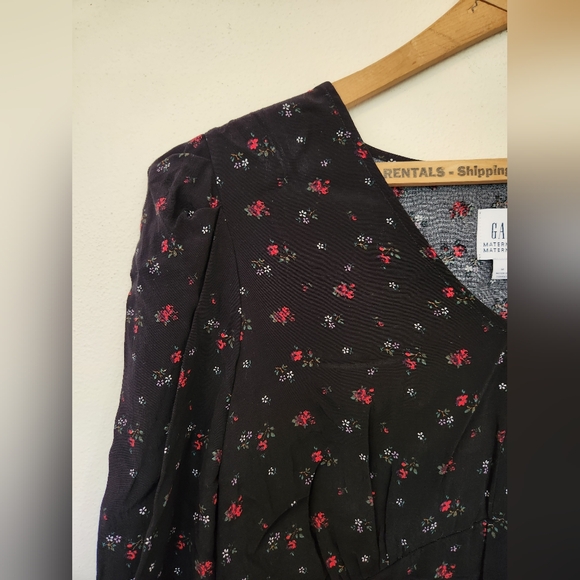 Gap Maternity Floral Dress Medium NWT - Picture 5 of 7